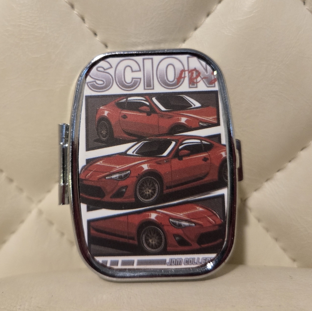 Scion FRS 2 Compartment Ear Ring Case ~ Handmade Boutique